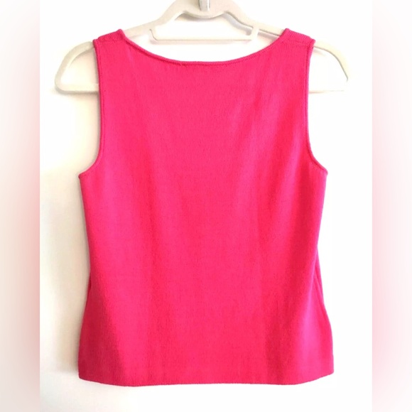Fabulously fuchsia St John tank - size P - Picture 2 of 4
